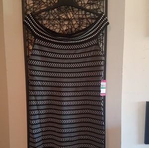 Fitted Off-the-Shoulder Dress by Vince Camuto